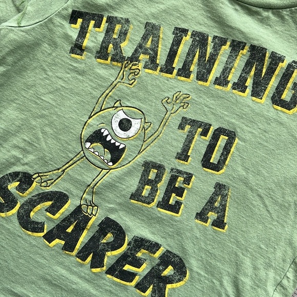 Disney Monsters Inc Graphic Tee Size 7/8 - Picture 2 of 5